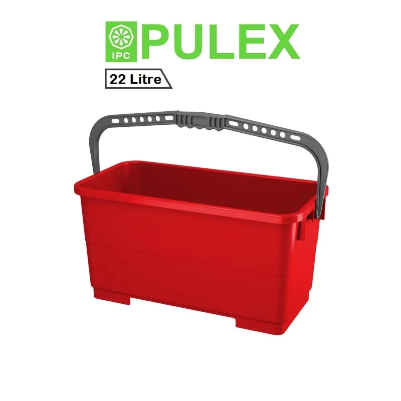 Pulex Camcı Kovası 22 Litre – Kırmızı
