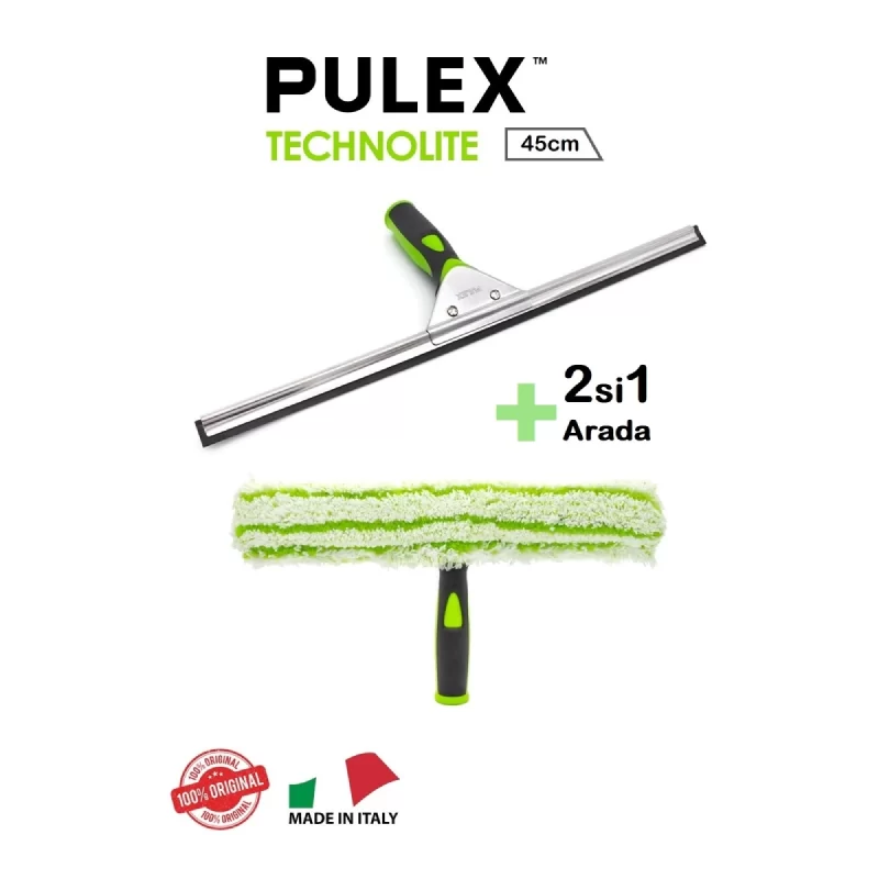 Pulex Cam Silme Aparatı Seti – 45cm Technolite Camçek Ve Peluş Takımı